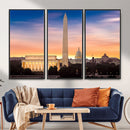 Washington DC Skyline Wall Art Canvas Print – Lincoln by MyGreatCanvas | Canvas Wall Art Prints | Photo Prints & Wall Decor