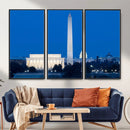 Washington DC Skyline Wall Art Canvas Print – Lincoln by MyGreatCanvas | Canvas Wall Art Prints | Photo Prints & Wall Decor