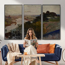 acek Malczewski Landscape at the Vistula Wall Art Canvas by MyGreatCanvas | Canvas Wall Art Prints | Photo Prints & Wall Decor