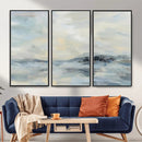 Abstract Coastal Landscape Wall Art Canvas Print – Soft Blue by MyGreatCanvas | Canvas Wall Art Prints | Photo Prints & Wall Decor