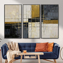 Abstract Gold and Black Wall Art Canvas Print – Modern by MyGreatCanvas | Canvas Wall Art Prints | Photo Prints & Wall Decor