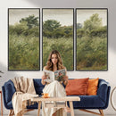 Wildflower Meadow Canvas Wall Art, Impressionist Overgrown by MyGreatCanvas | Canvas Wall Art Prints | Photo Prints & Wall Decor