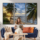 Puerto Rico Beach Paradise Wall Art – Tropical Coastal Print by MyGreatCanvas | Canvas Wall Art Prints | Photo Prints & Wall Decor