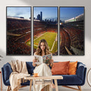 Chicago Bears Soldier Field Canvas Wall Art, NFL Stadium Panorama Print, Football Arena Photography for Sports Fans by MyGreatCanvas | Canvas Wall Art Prints | Photo Prints & Wall Decor