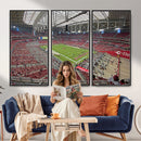 State Farm Stadium Canvas Wall Art, Arizona Cardinals Football Stadium Print, Glendale NFL Arena Panorama Artwork by MyGreatCanvas | Canvas Wall Art Prints | Photo Prints & Wall Decor