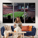 State Farm Stadium Canvas Wall Art, Arizona Cardinals Football Stadium Print, Glendale NFL Arena Photography Artwork by MyGreatCanvas | Canvas Wall Art Prints | Photo Prints & Wall Decor