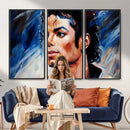 Abstract Michael Jackson Photo Wall Art Canvas Print by MyGreatCanvas | Canvas Wall Art Prints | Photo Prints & Wall Decor