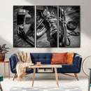 Old Pair of Mens Skates Wall Art Canvas, Men Skates Wall Art by MyGreatCanvas | Canvas Wall Art Prints | Photo Prints & Wall Decor