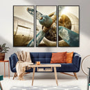 Vintage Airplane Canvas Print by MyGreatCanvas | Canvas Wall Art Prints | Photo Prints & Wall Decor
