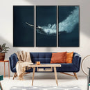 Swimmer Wall Art Canvas Print
