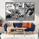 American Football Player Wall Art Canvas Print by MyGreatCanvas | Canvas Wall Art Prints | Photo Prints & Wall Decor