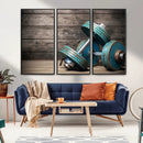 Dambell and Sport Wall Art Canvas Print by MyGreatCanvas | Canvas Wall Art Prints | Photo Prints & Wall Decor