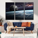 Space and Planet Canvas Print by MyGreatCanvas | Canvas Wall Art Prints | Photo Prints & Wall Decor