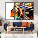 Profile Colors Canvas Print by MyGreatCanvas | Canvas Wall Art Prints | Photo Prints & Wall Decor