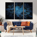 Forest and Stars Wall Art Canvas Print by MyGreatCanvas | Canvas Wall Art Prints | Photo Prints & Wall Decor