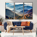 Mountains Forest Autumn Wall Art Canvas Print by MyGreatCanvas | Canvas Wall Art Prints | Photo Prints & Wall Decor