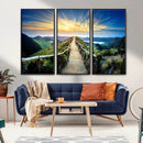 Mountain Landscape Wall Art Canvas Print