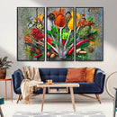 Spoonful of Spices Cooking Wall Art Canvas Print - Vibrant by MyGreatCanvas | Canvas Wall Art Prints | Photo Prints & Wall Decor