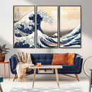 Hokusai: The Breaking Wave off Kanagawa Canvas Print by MyGreatCanvas | Canvas Wall Art Prints | Photo Prints & Wall Decor