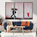Banksy Wall Art Canvas Print, Framed Graffiti Art Picture by MyGreatCanvas | Canvas Wall Art Prints | Photo Prints & Wall Decor