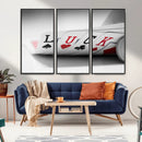 Framed Luck Poker Cards Canvas – Modern Triptych Wall Art,