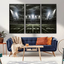 American Football Stadium Wall Art Canvas Print, Stadium by MyGreatCanvas | Canvas Wall Art Prints | Photo Prints & Wall Decor