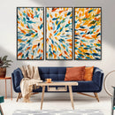 Colorful Fish Wall Art Print – Abstract Ocean-Inspired Wall