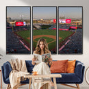 Los Angeles Angels Baseball Canvas Print - Anaheim Angel
