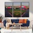 Los Angeles Angels Baseball Canvas Print - Anaheim Angel