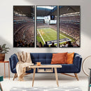 Dallas Cowboys Football Team Print - Arlington AT&T Stadium by MyGreatCanvas | Canvas Wall Art Prints | Photo Prints & Wall Decor