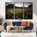 Oregon Stadium Canvas Wall Art - Captivating Game Day Scene