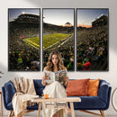 Oregon Stadium Canvas Wall Art - Captivating Game Day Scene