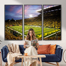 University of Oregon Ducks Football Team Print - Eugene