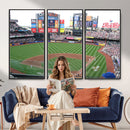 New York Mets Baseball Team Print - Citi Field Baseball