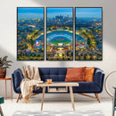 Los Angeles Dodgers Wall Art Canvas, Dodger Stadium Wall Art