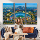 Los Angeles Dodgers Wall Art Canvas, Dodger Stadium Wall Art