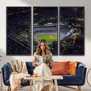 Los Angeles Dodgers Dodger Stadium Wall Art Canvas Print -