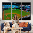 Miami Marlins Baseball Team Print - Miami LoanDepot Park