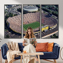 Michigan Wolverines Football Team Print - Ann Arbor Michigan