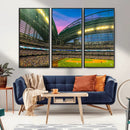 Milwaukee Brewers Baseball Team Print Canvas- American