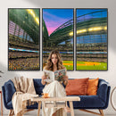 Milwaukee Brewers Baseball Team Print Canvas- American
