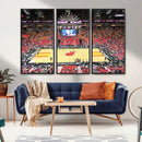 Miami Heat Basketball Team Print Wall Art- Kaseya Center by MyGreatCanvas | Canvas Wall Art Prints | Photo Prints & Wall Decor