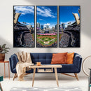 San Diego Padres Baseball Team Print - Petco Park Stadium by MyGreatCanvas | Canvas Wall Art Prints | Photo Prints & Wall Decor