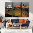Minnesota Twins Baseball Team Print - Minneapolis Target by MyGreatCanvas | Canvas Wall Art Prints | Photo Prints & Wall Decor