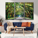 Serene Tree Tunnel Wall Art Canvas Print – Pathway Under by MyGreatCanvas | Canvas Wall Art Prints | Photo Prints & Wall Decor