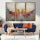 Golden Angel Wings Wall Art Canvas Print – Stunning Abstract by MyGreatCanvas | Canvas Wall Art Prints | Photo Prints & Wall Decor