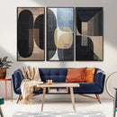 Minimalist Wabi Sabi Abstract Geometric Wall Art Canvas