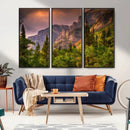 Colorado Rockies Mountains Wall Art Canvas Print | Ready to