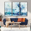 Golf Swing Wall Art Canvas Print - Sports-Inspired
