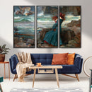 Miranda by the Shore Wall Art Canvas Print – Tempest Scene by MyGreatCanvas | Canvas Wall Art Prints | Photo Prints & Wall Decor